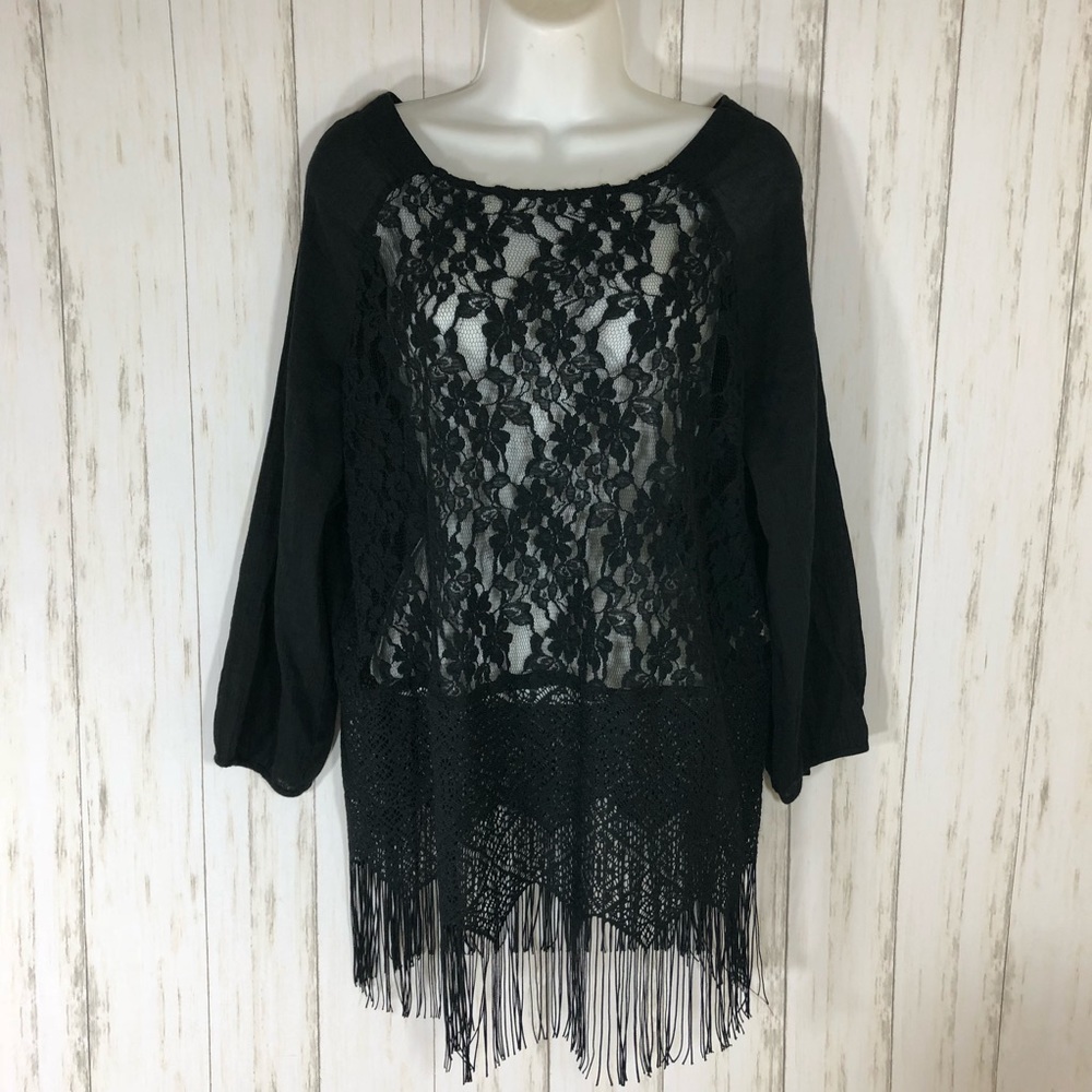 Free People Fringe Tunic